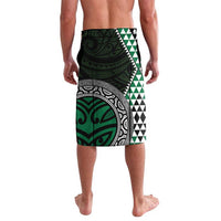 Green Aotearoa Niho Taniwha Lavalava Maori Mythology Tooth - Taniko Motifs