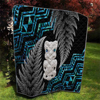 Aotearoa Taniko Paua Shell With Hei Tiki Quilt LT14 - Polynesian Pride