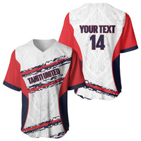 AS Venus Tahiti Football Custom Baseball Jersey Go Champions Polynesian Pattern