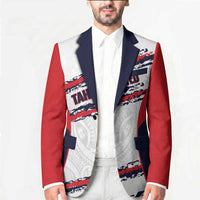 AS Venus Tahiti Football Custom Blazer Go Champions Polynesian Pattern