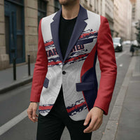 AS Venus Tahiti Football Custom Blazer Go Champions Polynesian Pattern