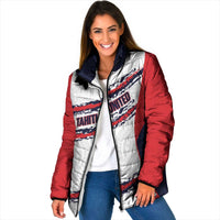 AS Venus Tahiti Football Custom Padded Jacket Go Champions Polynesian Pattern