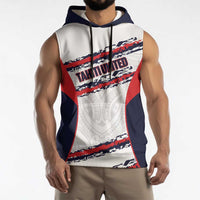 AS Venus Tahiti Football Custom Sleeveless Hoodie Go Champions Polynesian Pattern