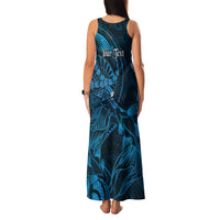 Personalised Polynesia Zodiac Pisces Family Matching Tank Maxi Dress and Hawaiian Shirt Galaxy Polynesian Pattern Chest Tattoo Style LT14 - Polynesian Pride