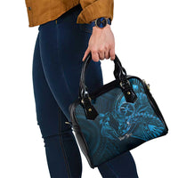 Personalised Polynesia Zodiac Pisces Shoulder Handbag Galaxy Polynesian Pattern Chest Tattoo Style LT14 - Polynesian Pride