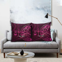 Personalised Polynesia Zodiac Libra Pillow Cover Galaxy Polynesian Pattern Chest Tattoo Style