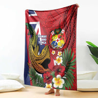 Hawaii And Tonga Blanket Shark Tattoo With Tongan Coat Of Arms