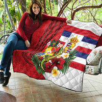 Hawaii And Tonga Quilt King Kalakaua Tribal Gecko Tongan Ngatu