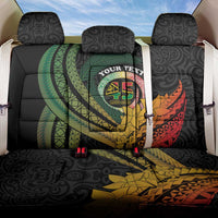 Personalised Vanuatu Independence Day Back Car Seat Cover July 30 Pig Tusk Long God Yumi Stanap