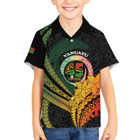 Personalised Vanuatu Independence Day Family Matching Summer Maxi Dress and Hawaiian Shirt July 30 Pig Tusk Long God Yumi Stanap