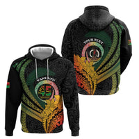 Personalised Vanuatu Independence Day Hoodie July 30 Pig Tusk Long God Yumi Stanap