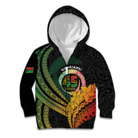 Personalised Vanuatu Independence Day Kid Hoodie July 30 Pig Tusk Long God Yumi Stanap