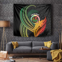 Personalised Vanuatu Independence Day Tapestry July 30 Pig Tusk Long God Yumi Stanap