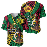 Halo Vanuatu Baseball Jersey Happy 45th Independence Anniversary