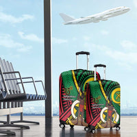 Halo Vanuatu Luggage Cover Happy 45th Independence Anniversary