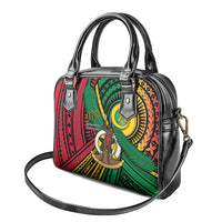 Halo Vanuatu Shoulder Handbag Happy 46th Independence Anniversary LT14 - Polynesian Pride