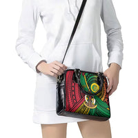 Halo Vanuatu Shoulder Handbag Happy 46th Independence Anniversary LT14 - Polynesian Pride