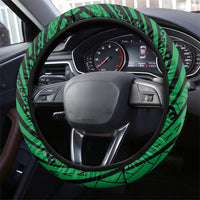 Halo Vanuatu Steering Wheel Cover Happy 46th Independence Anniversary LT14 - Polynesian Pride