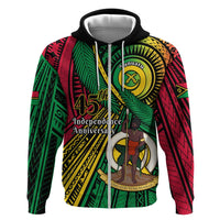 Halo Vanuatu Zip Hoodie Happy 45th Independence Anniversary
