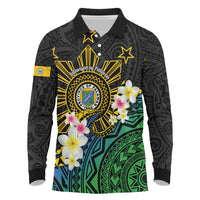 Lalawigan ng Palawan Long Sleeve Polo Shirt Philippines Province Land of Promise