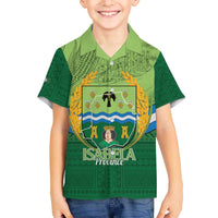 Isabela Philippines Family Matching Off The Shoulder Long Sleeve Dress and Hawaiian Shirt Queen Province Of The North