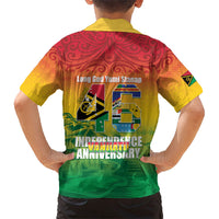 Vanuatu Indipendens Dei Family Matching Puletasi and Hawaiian Shirt Yumi 46th Independence Anniversary LT14 - Polynesian Pride