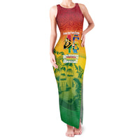 Vanuatu Indipendens Dei Family Matching Tank Maxi Dress and Hawaiian Shirt Yumi 46th Independence Anniversary