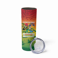 Vanuatu Indipendens Dei Skinny Tumbler Yumi 46th Independence Anniversary