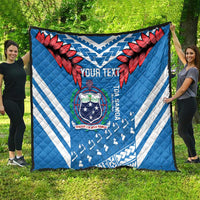 Custom Toa Samoa Rugby Quilt Samoan Siva Tau Uso Aso Uma