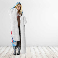 Fiji Day 1970 Hooded Blanket Proud To Be A Fijian Tapa Pattern