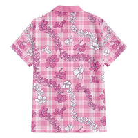 Alaka Aloha Hawaii Family Matching Summer Maxi Dress and Hawaiian Shirt Plumeria Lei With Palaka Motif - Polynesian Pride