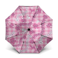 Alaka Aloha Hawaii Umbrella Plumeria Lei With Palaka Motif - Polynesian Pride