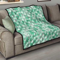 Omaomao Aloha Hawaii Quilt Plumeria Lei With Palaka Motif - Polynesian Pride