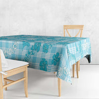 Polu Aloha Hawaii Tablecloth Plumeria Lei With Palaka Motif LT14 - Polynesian Pride