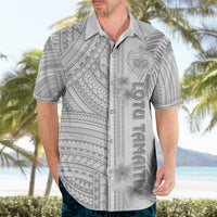 Samoa White Sunday Hawaiian Shirt Manuia le Aso Sa o Tamaiti Polynesian Plumeria LT14 - Polynesian Pride