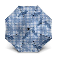 Blue Palaka Hawaii Palapalai Umbrella Hawaiian Fern - Polynesian Pride