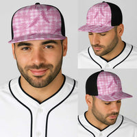 Purple Palaka Hawaii Palapalai Baseball Net Cap Hawaiian Fern