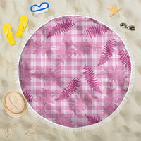 Purple Palaka Hawaii Palapalai Beach Blanket Hawaiian Fern - Polynesian Pride