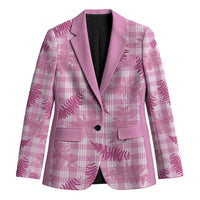 Purple Palaka Hawaii Palapalai Blazer Hawaiian Fern LT14 Unisex Purple - Polynesian Pride