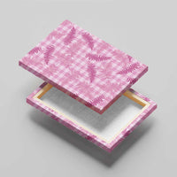 Purple Palaka Hawaii Palapalai Canvas Wall Art Hawaiian Fern - Polynesian Pride