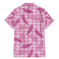 Purple Palaka Hawaii Palapalai Family Matching Mermaid Dress and Hawaiian Shirt Hawaiian Fern LT14 - Polynesian Pride