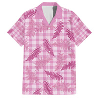 Purple Palaka Hawaii Palapalai Family Matching Off The Shoulder Long Sleeve Dress and Hawaiian Shirt Hawaiian Fern - Polynesian Pride