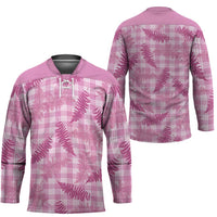 Purple Palaka Hawaii Palapalai Hockey Jersey Hawaiian Fern - Polynesian Pride