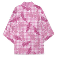 Purple Palaka Hawaii Palapalai Kimono Hawaiian Fern - Polynesian Pride
