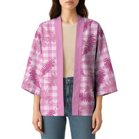 Purple Palaka Hawaii Palapalai Kimono Hawaiian Fern - Polynesian Pride