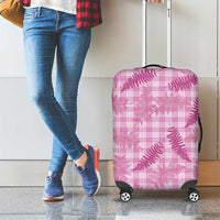 Purple Palaka Hawaii Palapalai Luggage Cover Hawaiian Fern - Polynesian Pride