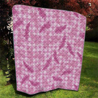 Purple Palaka Hawaii Palapalai Quilt Hawaiian Fern - Polynesian Pride