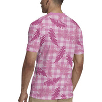 Purple Palaka Hawaii Palapalai Rugby Jersey Hawaiian Fern - Polynesian Pride