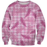 Purple Palaka Hawaii Palapalai Sweatshirt Hawaiian Fern - Polynesian Pride