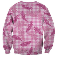 Purple Palaka Hawaii Palapalai Sweatshirt Hawaiian Fern - Polynesian Pride